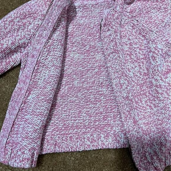 GAP factory store 18-24m Baby pink sweater full zip - Picture 3 of 4